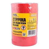Лента для степлера для подвязки тапенера Mastertool 14-6152 25м 10шт красная