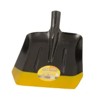 Лопата совковая Mastertool 14-6256 черно-желтая 0.9кг 235x285x360мм                                 