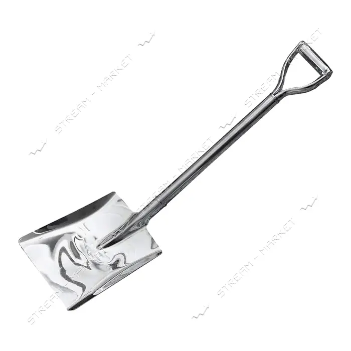 Лопата совковая Mastertool 14-6275 нержавейка с ручкой 970x255x303мм                                