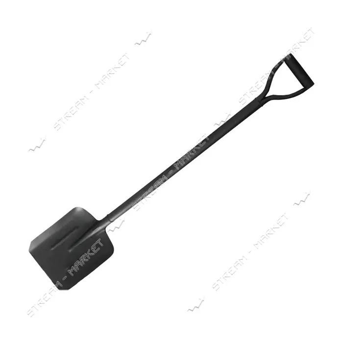 Лопата совковая Mastertool 14-6272 молотковая покраска с метал. ручкой 1200x240x285мм