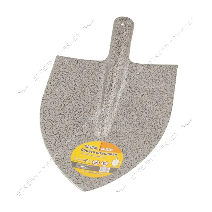 Лопата штыковая Mastertool 14-6247 молотковая покраска 220x300x390мм 0.9кг                          