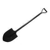 Лопата штыковая Mastertool 14-6271 порошковая покраска с металлической ручкой 210x290x1200мм        
