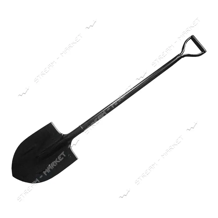 Лопата штыковая Mastertool 14-6271 порошковая покраска с металлической ручкой 210x290x1200мм        