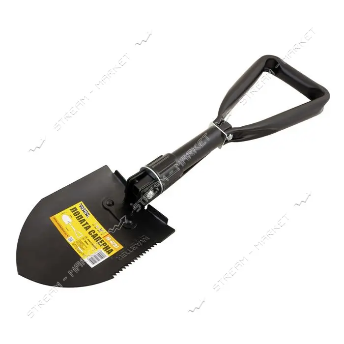 Лопата саперная Mastertool 14-6281 110х160х460мм складная с чехлом                                  
