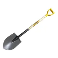 Лопата штыковая Mastertool 14-6268 молотковая покраска с черенком и ручкой 205x280x1200мм           