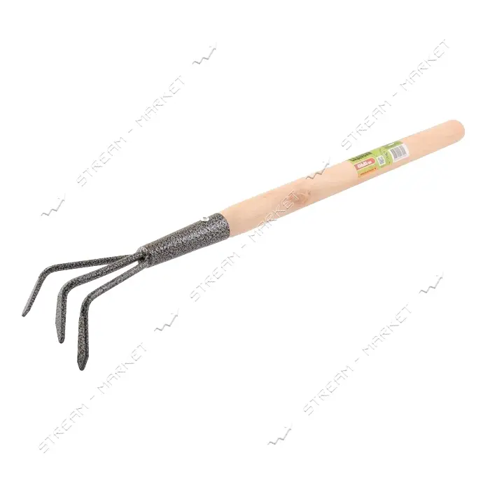Рыхлитель садовый Mastertool 14-6195 с удлиненной деревянной ручкой 450x85мм                        