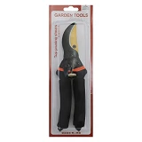 Секатор мягкие ручки на блистере 8"