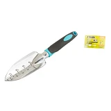 Совок посадочный Mastertool 14-6161 алюминиевый с пластиковой ручкой и TPR покрытием 300х55мм