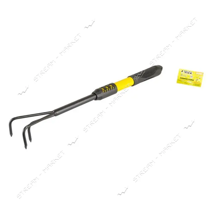 Рыхлитель садовый Mastertool 14-6166 с удлиненной ручкой и резиновым покрытием 500х70мм