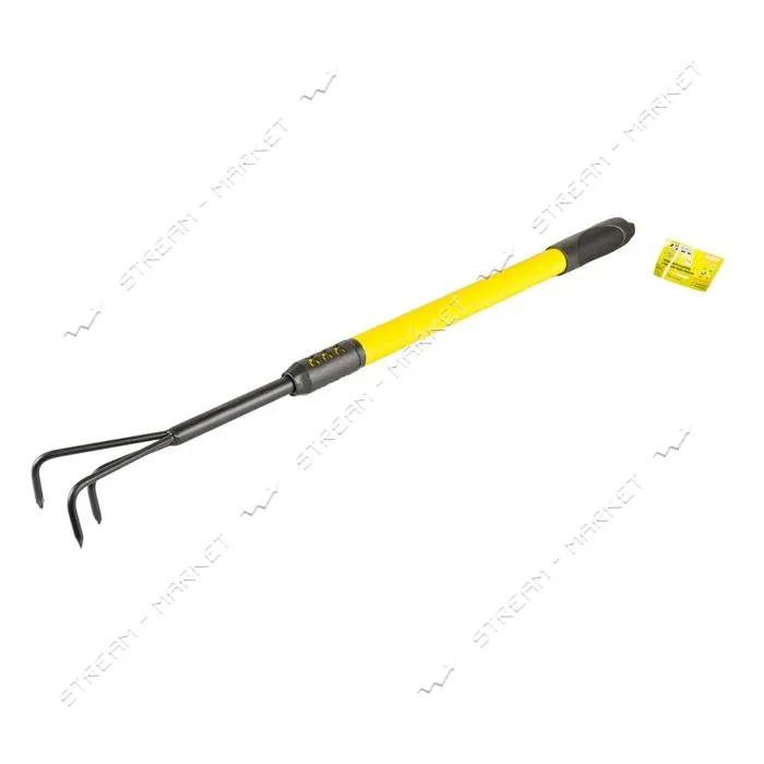 Рыхлитель садовый Mastertool 14-6177 с телескопической металлической ручкой и резиновым покрытием