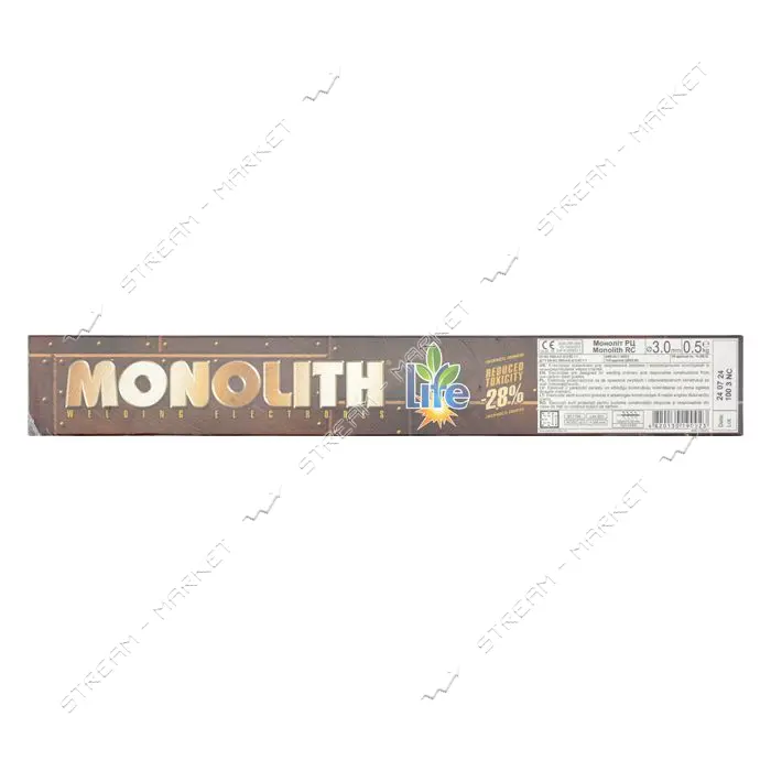 Электроды Монолит РЦ Е 46 3 мм 0.5 кг