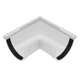 Угол желоба Rainway наружный 90 белый 130