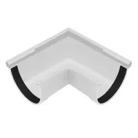 Угол желоба Rainway наружный 90 белый 130                                                           
