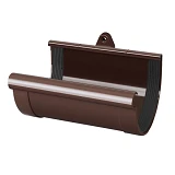 Муфта желоба Rainway коричневая 90                                                                  