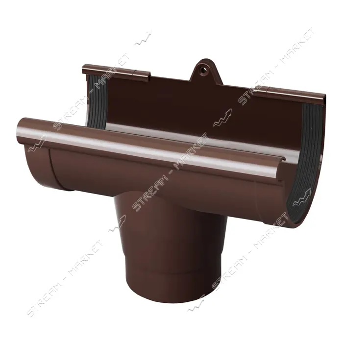 Воронка желоба Rainway коричневый 90x75
