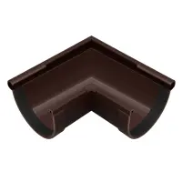 Угол желоба Rainway наружный 90 коричневый 130                                                      