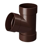 Тройник 67 RAINWAY коричневый 100x100                                                               