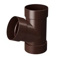 Тройник 67 RAINWAY коричневый 100x100                                                               