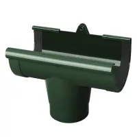 Воронка желоба RAINWAY зеленый 90x75                                                                