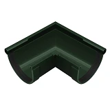 Угол желоба Rainway наружный 90 зеленый 90                                                          