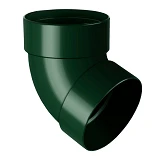 Отвод Rainway двухмуфтовый 67 зеленый 100