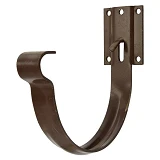Кронштейн желоба Rainway короткий металлический коричневый 90                                       