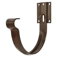 Кронштейн жолоба Rainway короткий металевий коричневий 90                                           