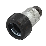 Врезка чугунная для труб 15х1/2" Н типа GEBO бессварное соединение