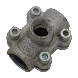 Врезка трубная чугунная 15х15мм 1/2"х1/2"