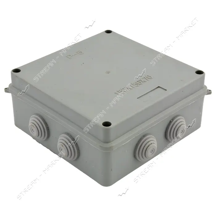Коробка распределительная Premium Gray P5 150х150х70 без кл.