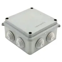 Коробка распределительная Premium Gray P9 100х100х70 без кл.                                        