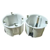 Коробка монтажная 60х40 в гипс пластиковая ножка белая                                              