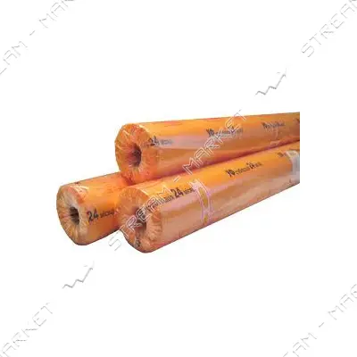 Пленка тепличная УФ-стабилизированная Interkom 24 мес 120мкн 25м рукав 12м оранжевая                