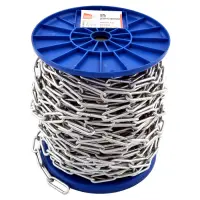 Цепь длиннозвенная d2мм 110м оцинкованная                                                           