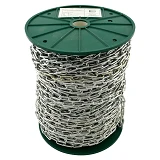 Цепь короткозвенная на бобине d4мм 40м оцинкованная