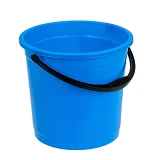 Ведро для пищевых продуктов R-Plastic пластиковое с ручкой 10л синее                                