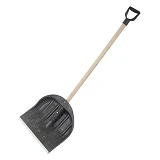 Лопата снеговая Snow Master с черенком с ручкой 43х36см цветная                                     