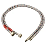 Шланг для подключения воды к смесителю Koer 40см М10х1/2"В пара