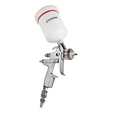 Краскопульт пневматический Intertool PT-0100 HVLP II форсунка 1.4мм 600мл 2бар