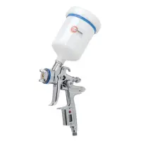 Краскопульт пневматический Intertool  PT-0105D HVLP II форсунка 1.3мм 600мл 2бар                    