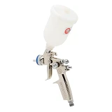 Краскопульт пневматический Intertool PT-0128 HVLP II MINI форсунка 0.8мм 250мл 2-2.5бар             