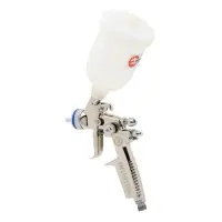 Краскопульт пневматический Intertool PT-0128 HVLP II MINI форсунка 0.8мм 250мл 2-2.5бар             