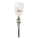 Краскопульт пневматический Intertool PT-0128 HVLP II MINI форсунка 0.8мм 250мл 2-2.5бар             