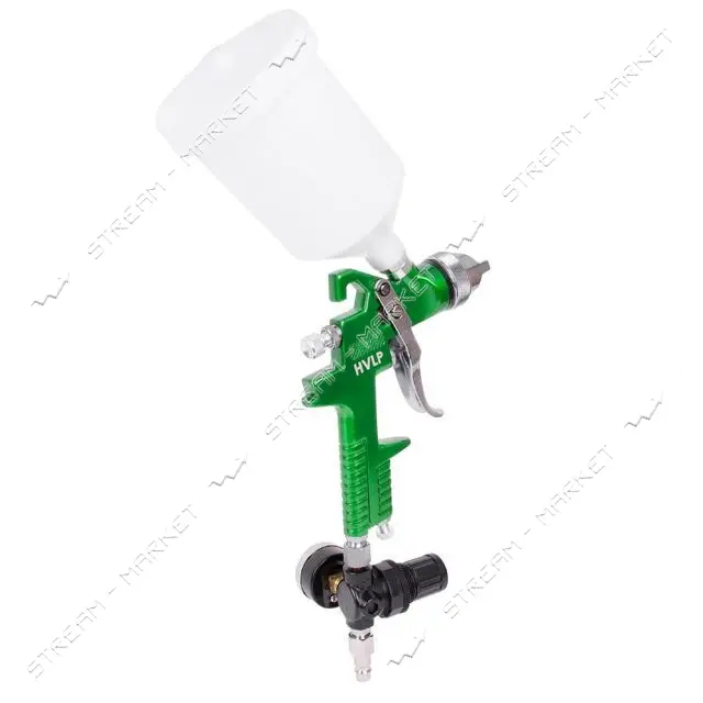 Краскопульт пневматический Intertool PT-0102 HVLP форсунка 1.3мм