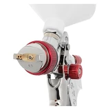 Краскопульт пневматический Intertool PT-0153 HVLP с тремя наборами форсунок-1.3мм 1.4мм 1.7мм
