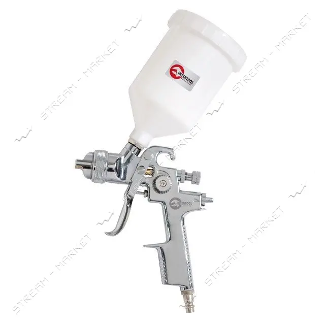 Краскопульт пневматический Intertool PT-0103 HVLP PROF форсунка 1.4мм