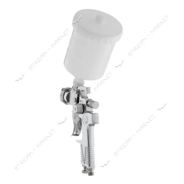 Краскопульт пневматический Intertool PT-0106 HVLP форсунка 1.3мм                                    