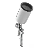 Краскопульт пневматический Intertool PT-0107 HVLP форсунка 1.3мм
