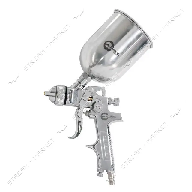 Краскопульт пневматический Intertool PT-0109 HVLP PROF форсунка 1.4мм                               