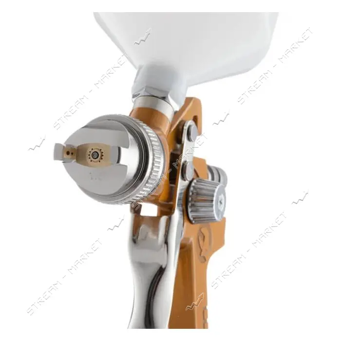Краскопульт пневматический Intertool PT-0110 HVLP PROF форсунка 1.5мм